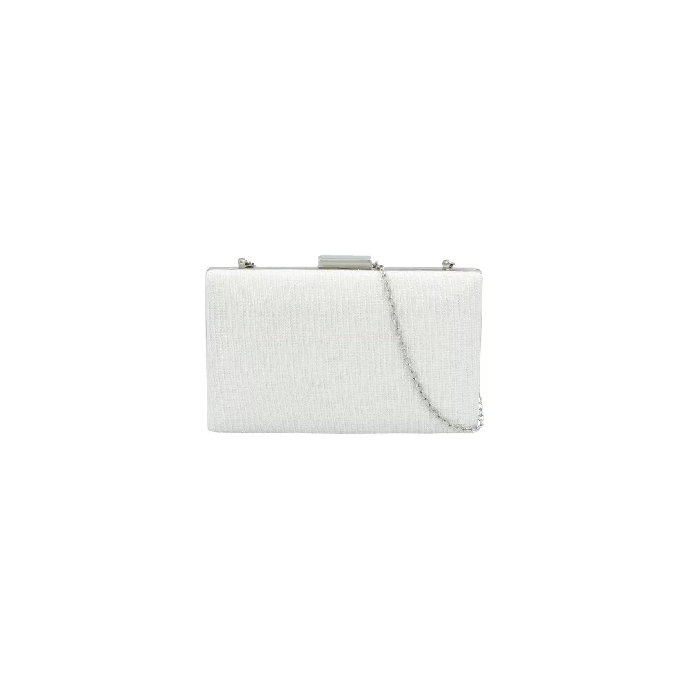 Clutch bag 89815 - WHITE - ModaServerPro